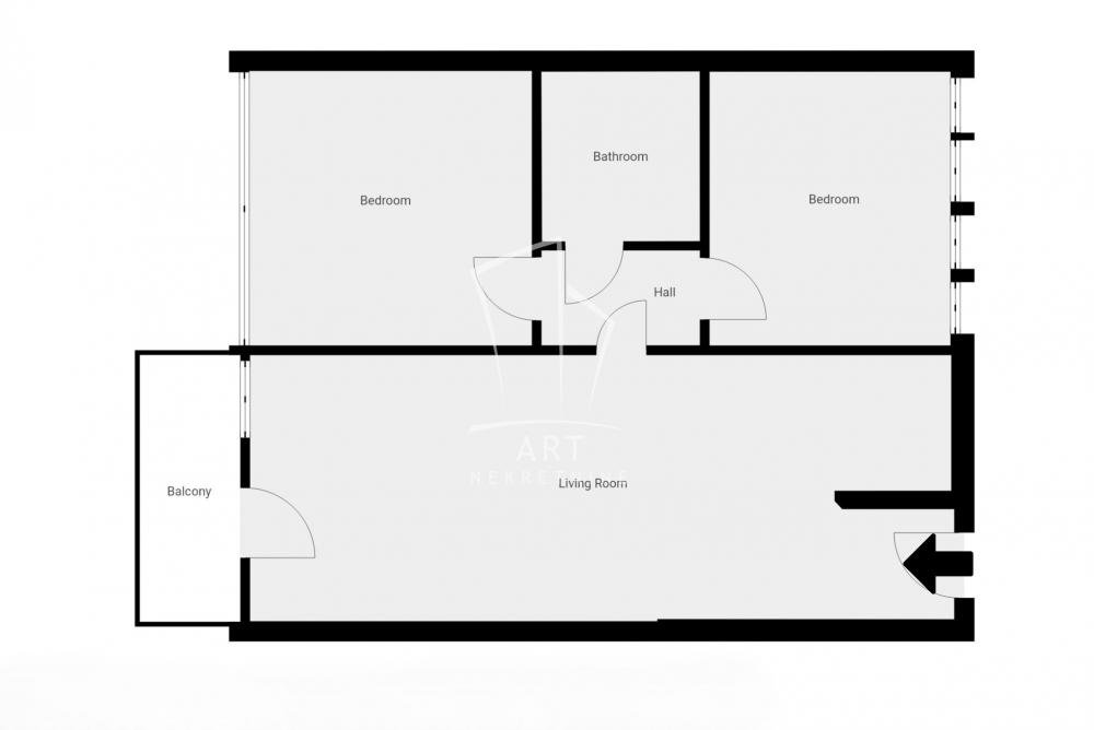 Stan na prodaju u Beogradu, Novi Beograd blok 11 (Hotel Jugoslavija), trosoban, 62m2, cena 299000 evra