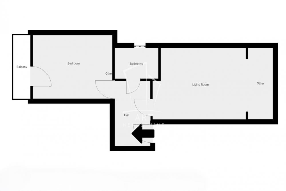 Stan na prodaju u Beogradu, Nova Galenika, dvosoban, 42m2, cena 159000 evra