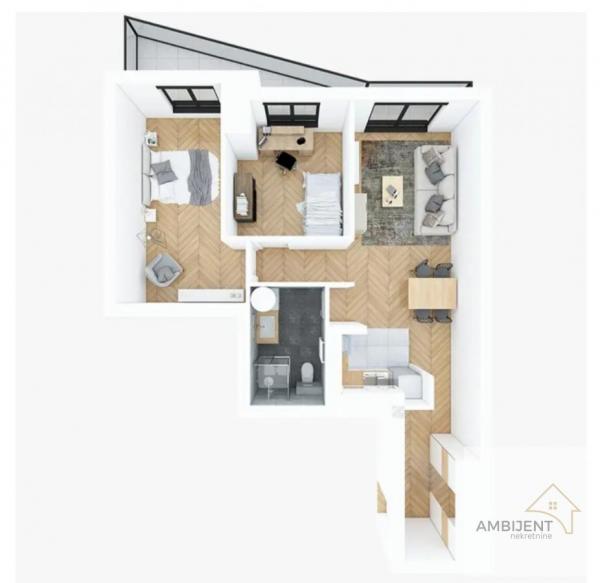 Stan na prodaju u Beogradu, Voždovac, trosoban, 71m2, cena 213480 evra