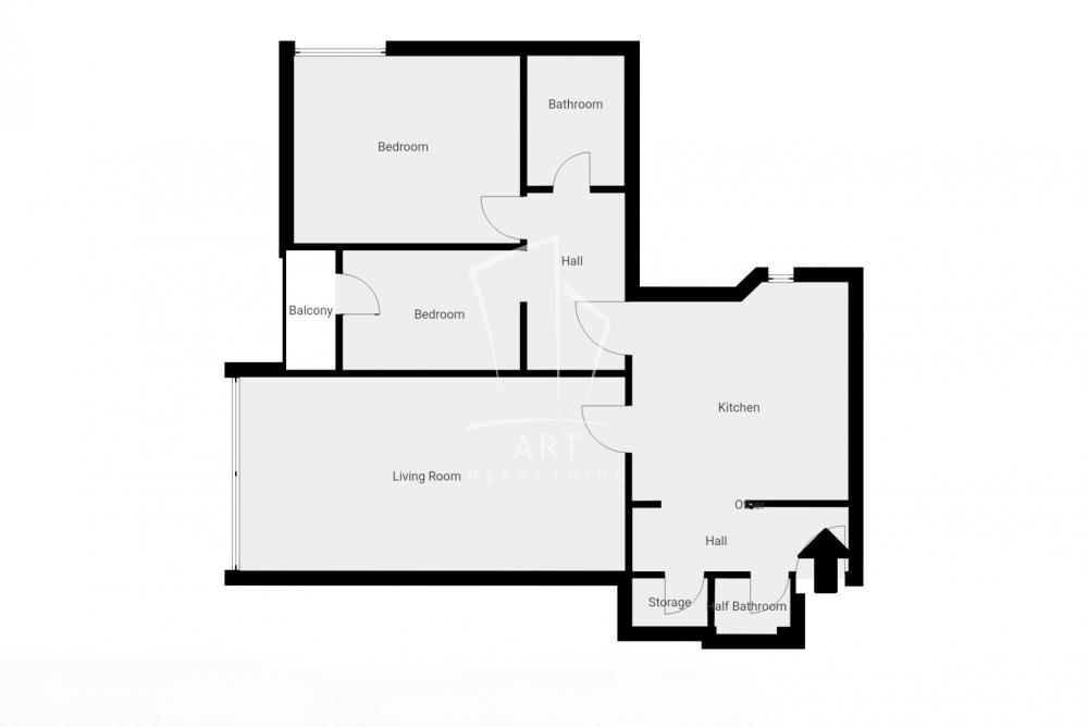 Stan na prodaju u Beogradu, Zemun, dvoiposoban, 62m2, cena 185000 evra