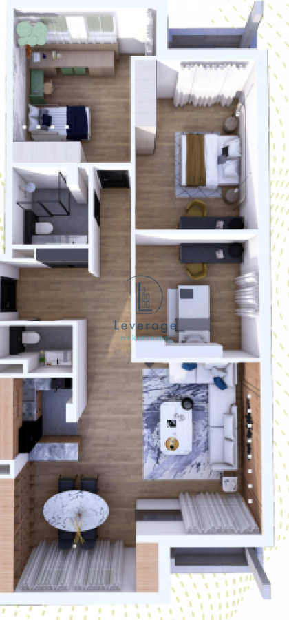 Stan na prodaju u Beogradu, Obrenovac, 104m2, cena 179636 evra