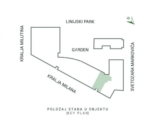 Stan na prodaju u Beogradu, Slavija, cetvorosoban, 158m2, cena 1150000 evra