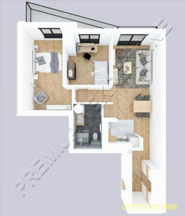 Stan na prodaju u Beogradu, trosoban, 71m2, cena 200541 evra