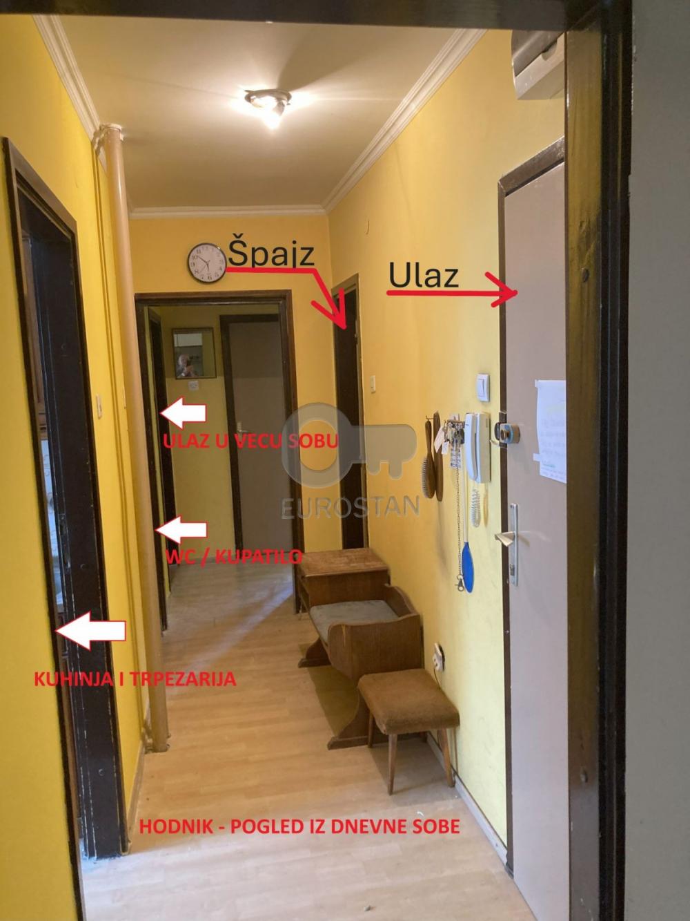 Stan na prodaju u Beogradu, Konjarnik, trosoban, 73m2, cena 204000 evra