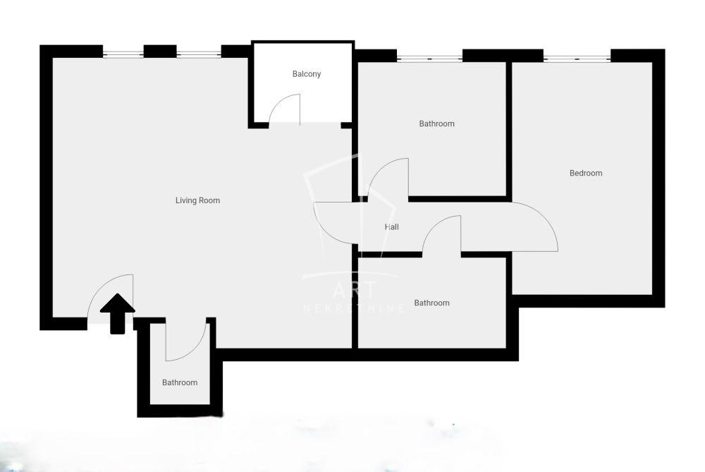 Stan na prodaju u Beogradu, Karaburma, dvoiposoban, 57m2, cena 158000 evra