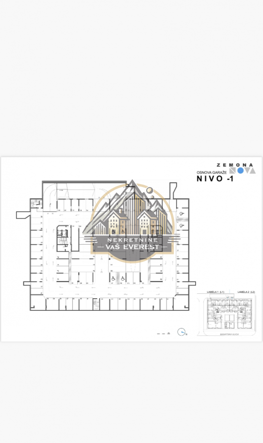 Stan na prodaju u Beogradu, Gornji grad, dvoiposoban, 58m2, cena 203805 evra