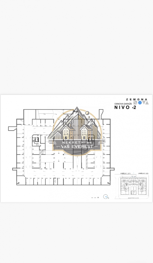 Stan na prodaju u Beogradu, Gornji grad, dvoiposoban, 58m2, cena 203805 evra