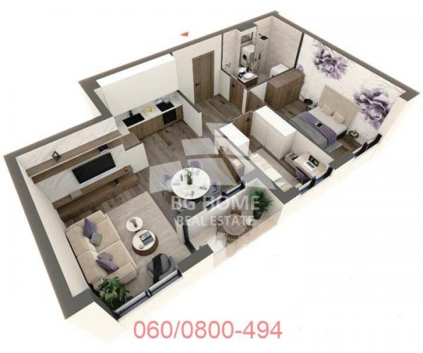 Stan na prodaju u Beogradu, Gornji grad, dvoiposoban, 57m2, cena 171930 evra