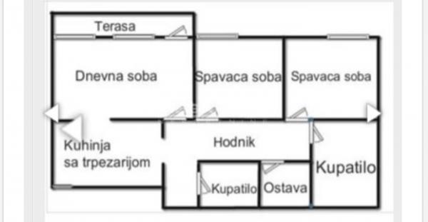 Stan na prodaju u Beogradu, Borča, trosoban, 75m2, cena 150000 evra
