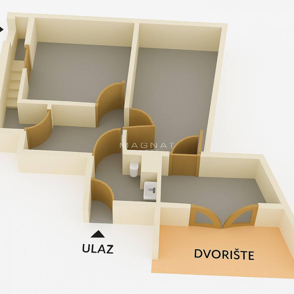 Stan na prodaju u Beogradu, Stari grad, dvoiposoban, 50m2, cena 129000 evra