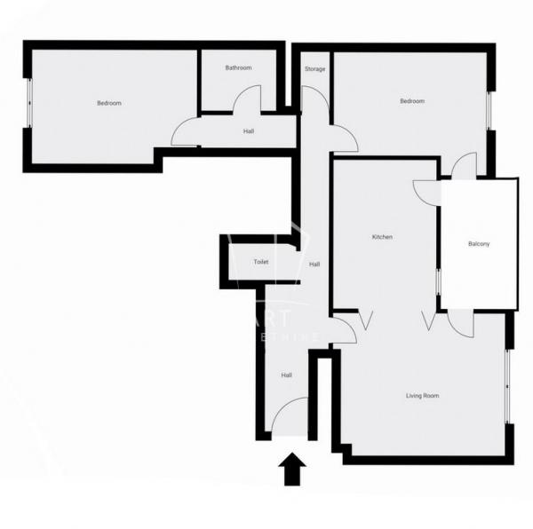 Stan na prodaju u Beogradu, Banovo brdo, trosoban, 74m2, cena 281000 evra