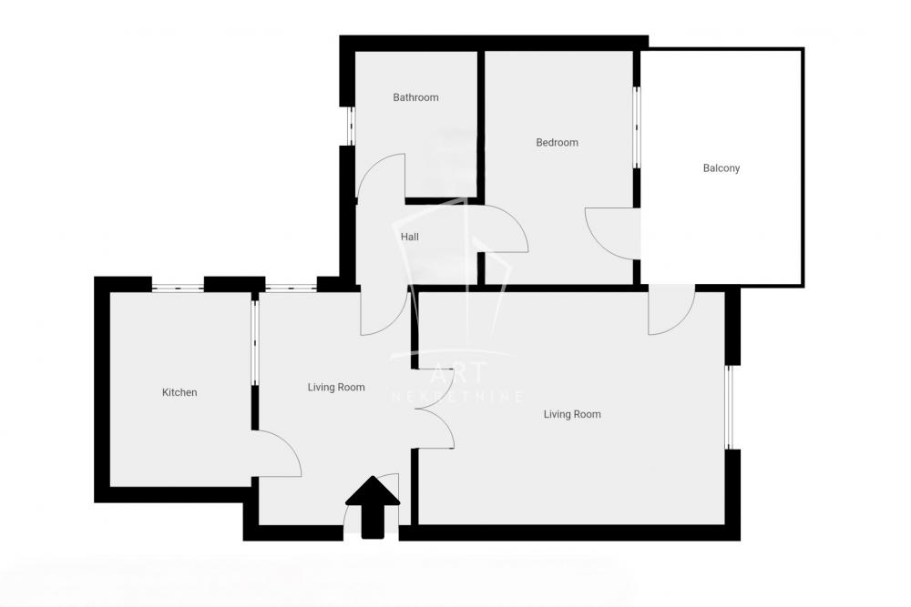 Stan na prodaju u Beogradu, Zemun, dvosoban, 51m2, cena 190000 evra