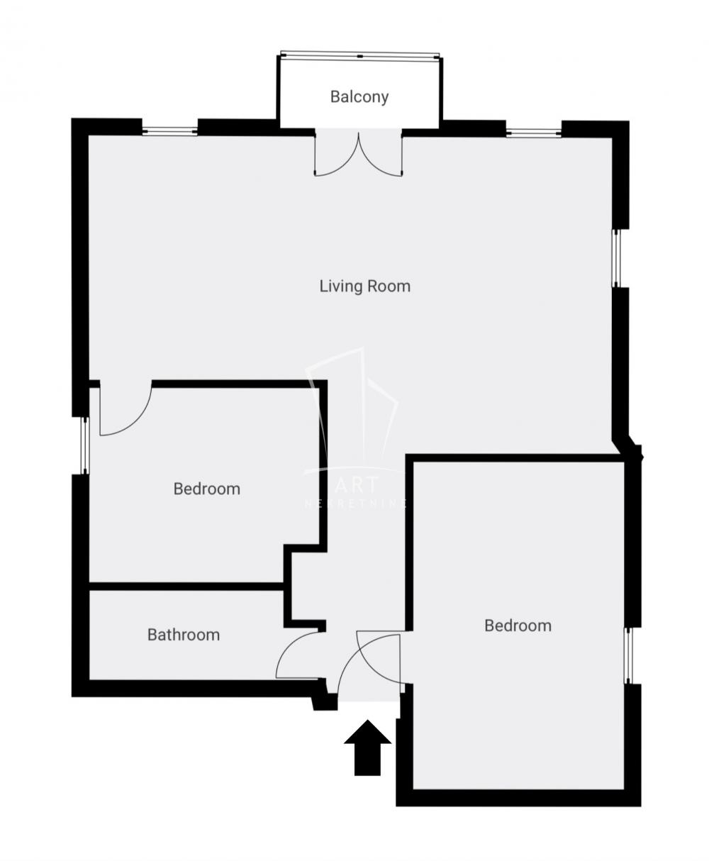 Stan na prodaju u Beogradu, Pašino brdo, dvoiposoban, 60m2, cena 230000 evra