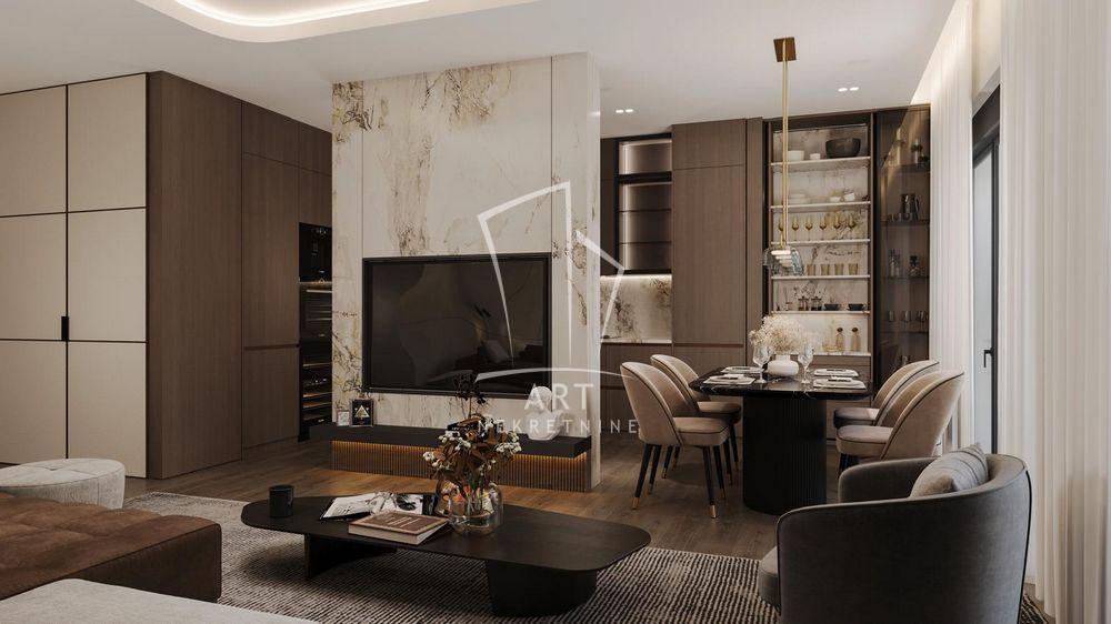 Stan na prodaju u Beogradu, Dušanovac, dvoiposoban, 75m2, cena 354669 evra