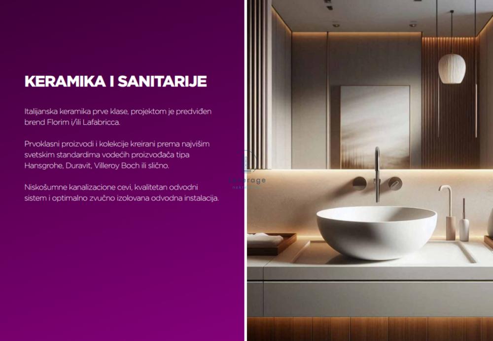 Stan na prodaju u Beogradu, Dušanovac, dvosoban, 55m2, cena 178656 evra