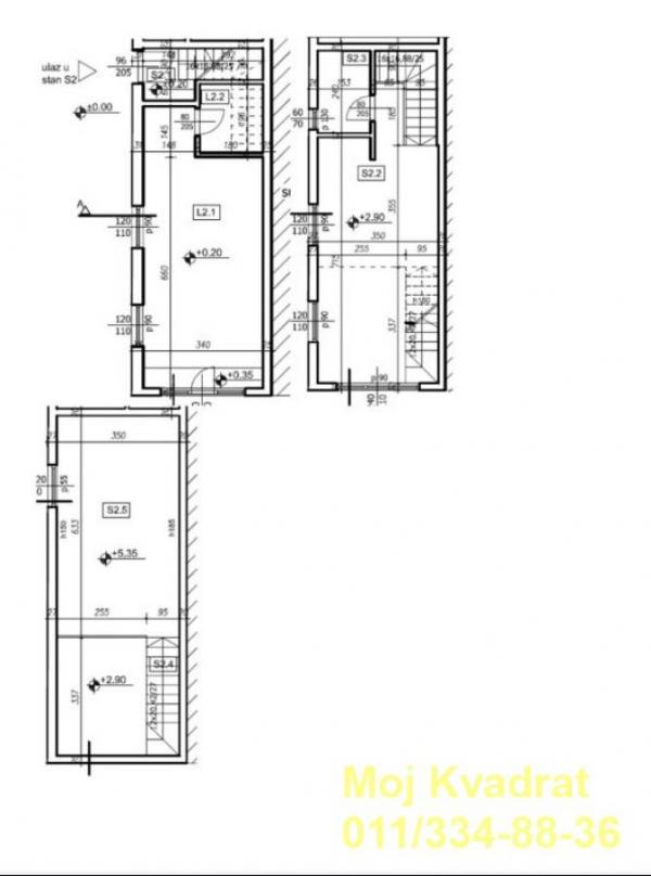 Stan na prodaju u Beogradu, Profesorska kolonija, dvosoban, 59m2, cena 217000 evra