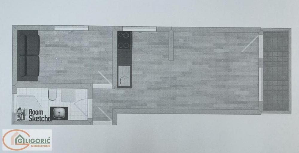 Stan na prodaju u Beogradu, Mirijevo 1, dvosoban, 41m2, cena 120000 evra