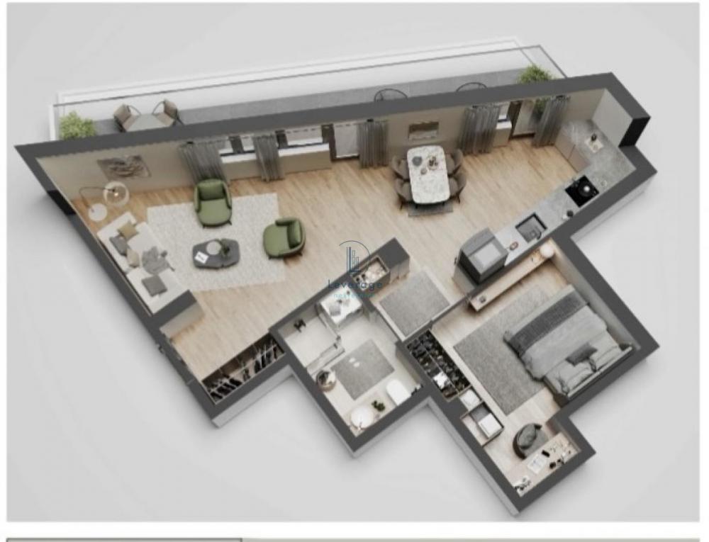 Stan na prodaju u Beogradu, Žarkovo, dvoiposoban, 62m2, cena 164700 evra