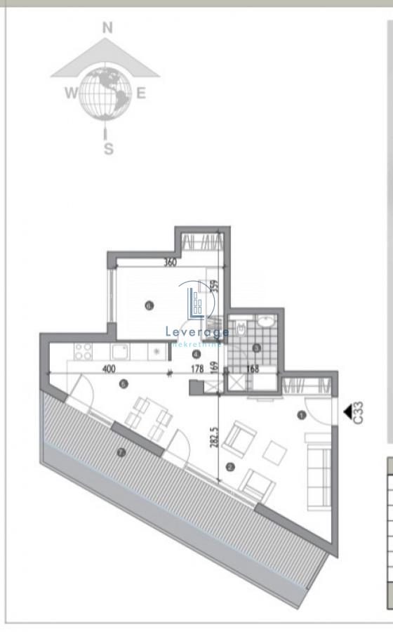 Stan na prodaju u Beogradu, Žarkovo, dvoiposoban, 62m2, cena 164700 evra