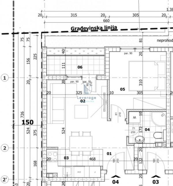 Stan na prodaju u Beogradu, Grocka, jednoiposoban, 36m2, cena 55080 evra