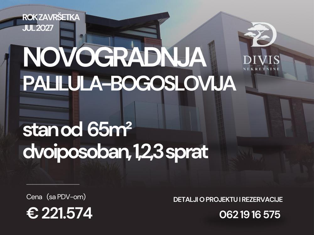 Stan na prodaju u Beogradu, Karaburma, dvoiposoban, 65m2, cena 221574 evra