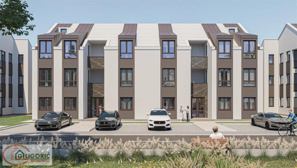 Stan na prodaju u Beogradu, Ledine, jednosoban, 59m2, cena 106400 evra