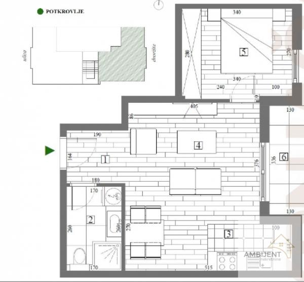 Stan na prodaju u Beogradu, Krnjača, dvosoban, 42m2, cena 75198 evra