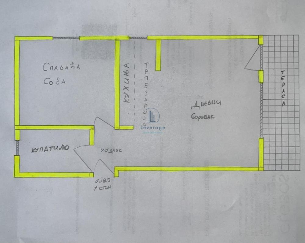 Stan na prodaju u Beogradu, Mirijevo 1, dvosoban, 41m2, cena 120000 evra