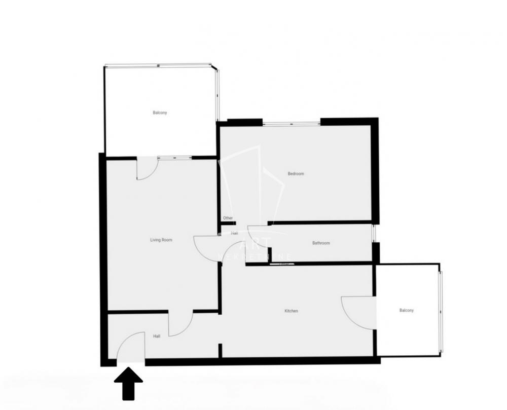 Stan na prodaju u Beogradu, Karaburma, dvosoban, 55m2, cena 155000 evra