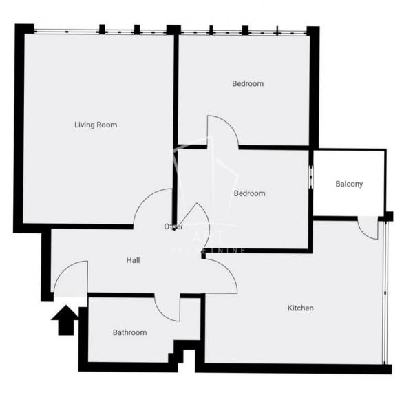 Stan na prodaju u Beogradu, Banovo brdo, dvosoban, 62m2, cena 170000 evra