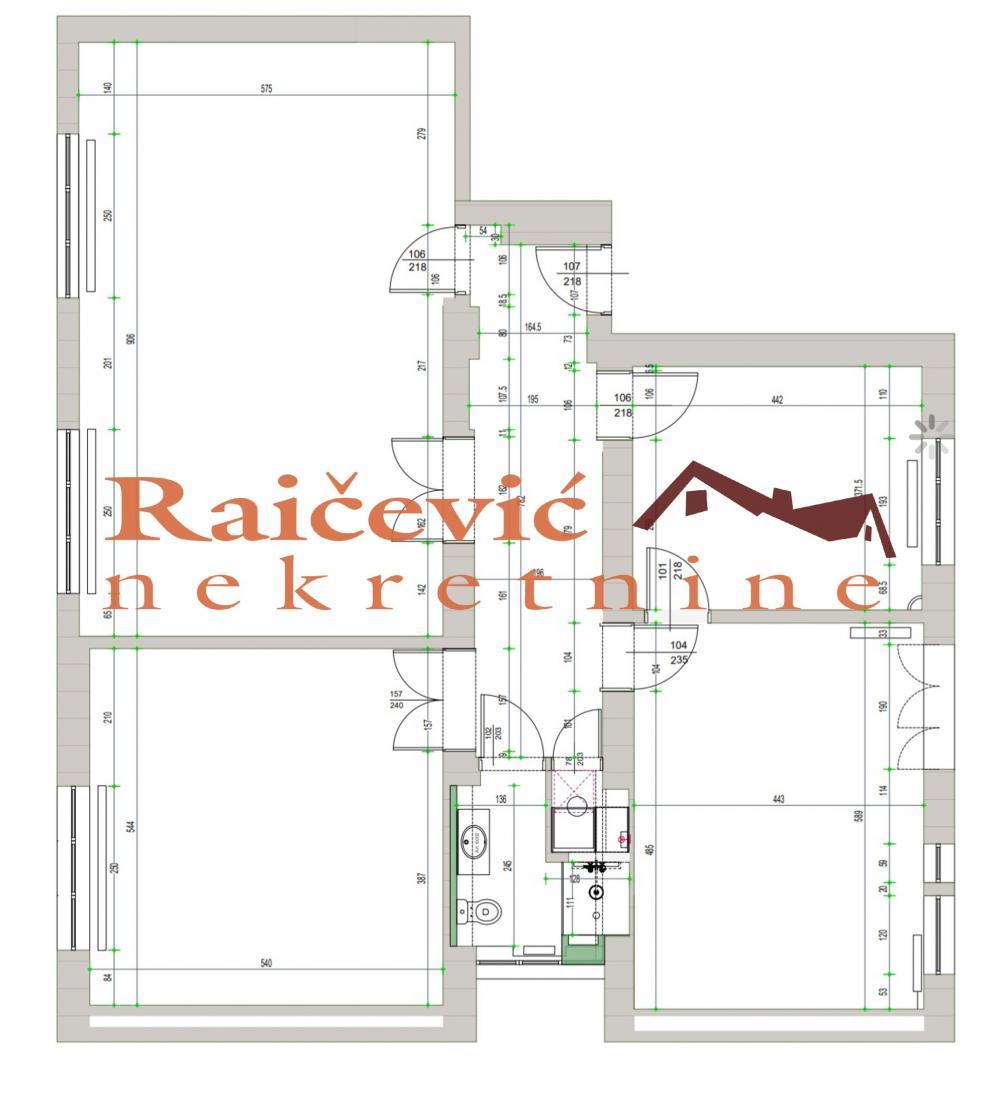 Stan na prodaju u Beogradu, Vukov spomenik, cetvorosoban, 135m2, cena 519000 evra