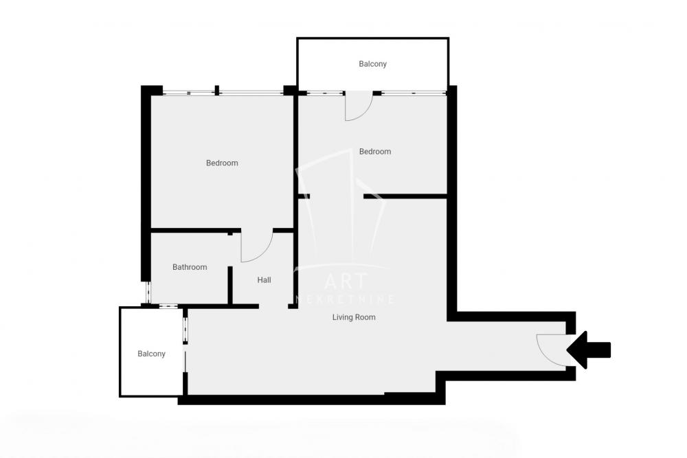 Stan na prodaju u Beogradu, Save Kovačevića, dvoiposoban, 54m2, cena 138000 evra