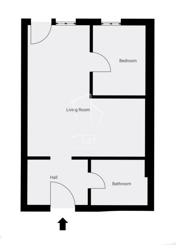 Stan na prodaju u Beogradu, Mirijevo, jednoiposoban, 29m2, cena 84500 evra