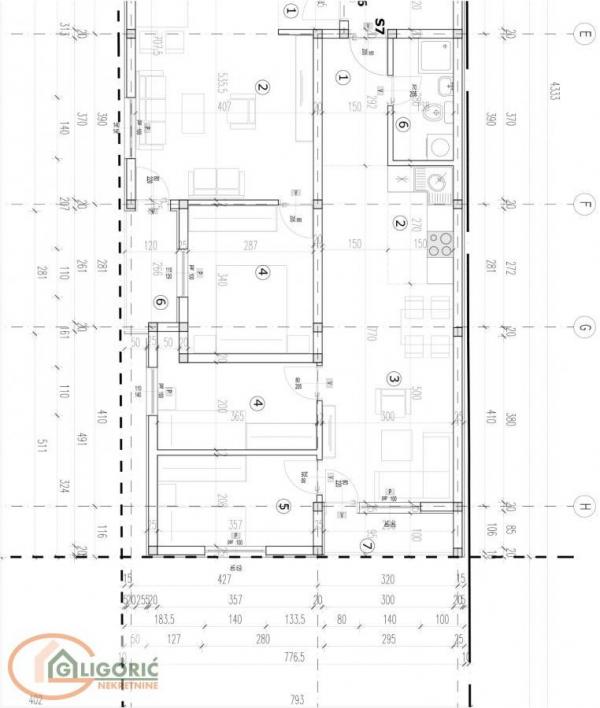 Stan na prodaju u Beogradu, Bulbulder, dvoiposoban, 50m2, cena 197500 evra