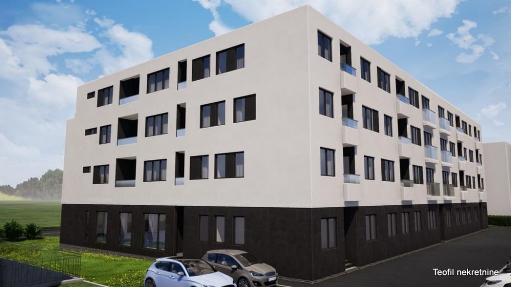 Stan na prodaju u Beogradu, Ledine, jednoiposoban, 40m2, cena 103250 evra