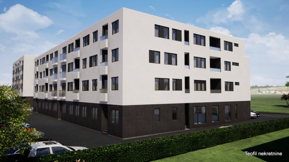 Stan na prodaju u Beogradu, Ledine, jednoiposoban, 40m2, cena 103250 evra