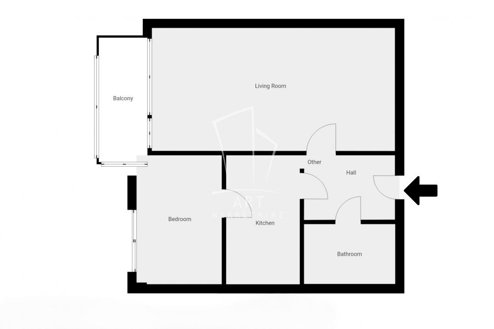 Stan na prodaju u Beogradu, Novi Beograd blok 45 (TC Enjub), jednoiposoban, 46m2, cena 166000 evra