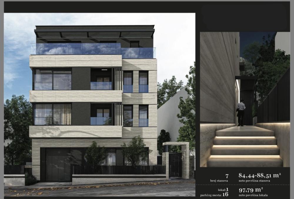 Stan na prodaju u Beogradu, Vračar, cetvorosoban, 85m2, cena 512700 evra