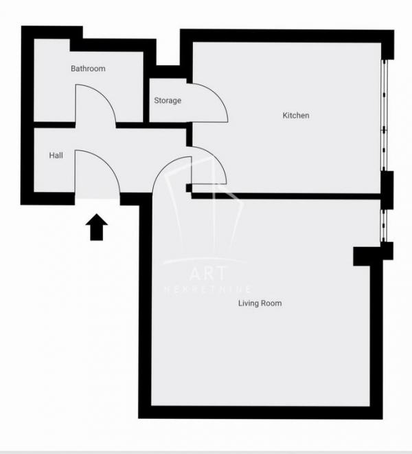 Stan na prodaju u Beogradu, Konjarnik, jednosoban, 36m2, cena 138240 evra