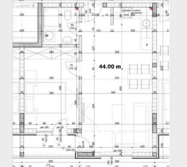 Stan na prodaju u Beogradu, Kaluđerica, jednoiposoban, 44m2, cena 77157 evra