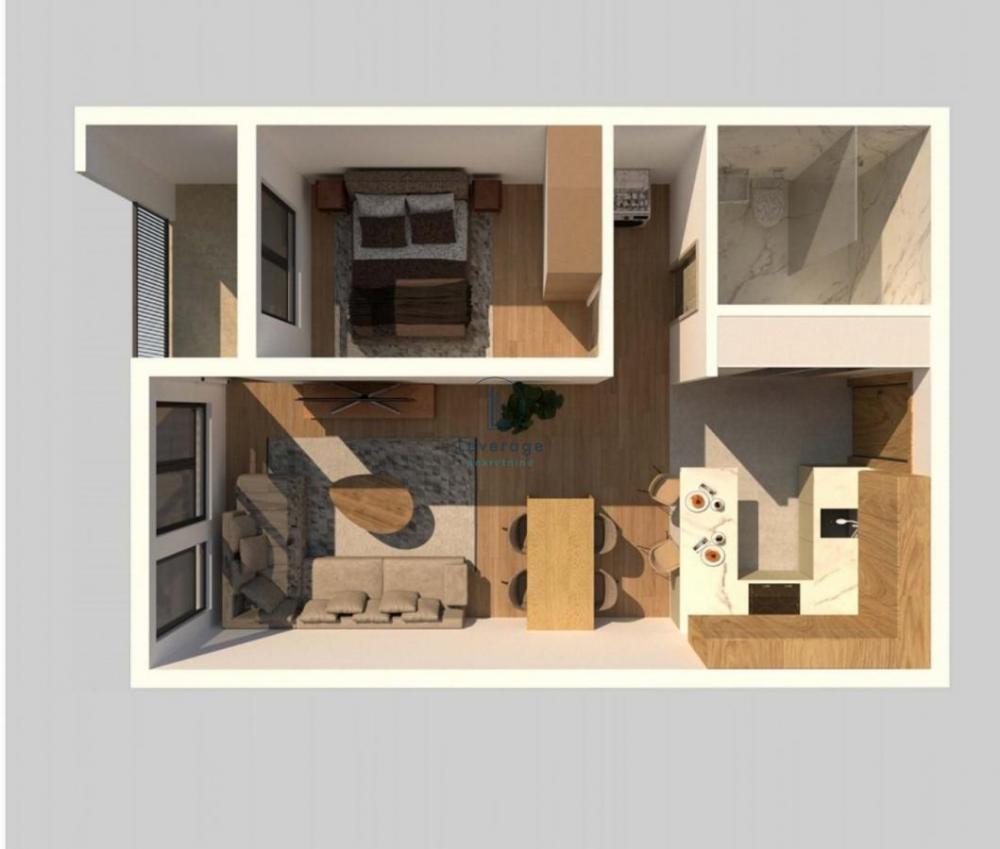 Stan na prodaju u Beogradu, jednoiposoban, 47m2, cena 73134 evra