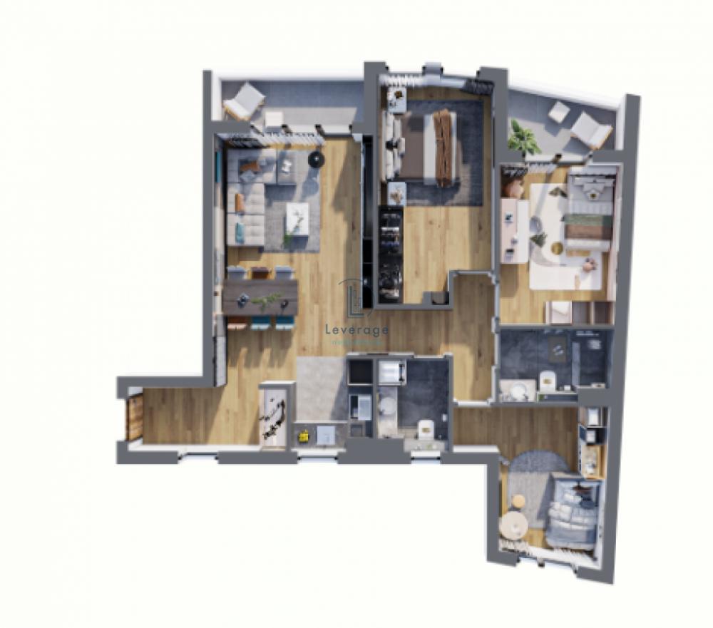 Stan na prodaju u Beogradu, Bežanijska kosa, cetvorosoban, 88m2, cena 352000 evra