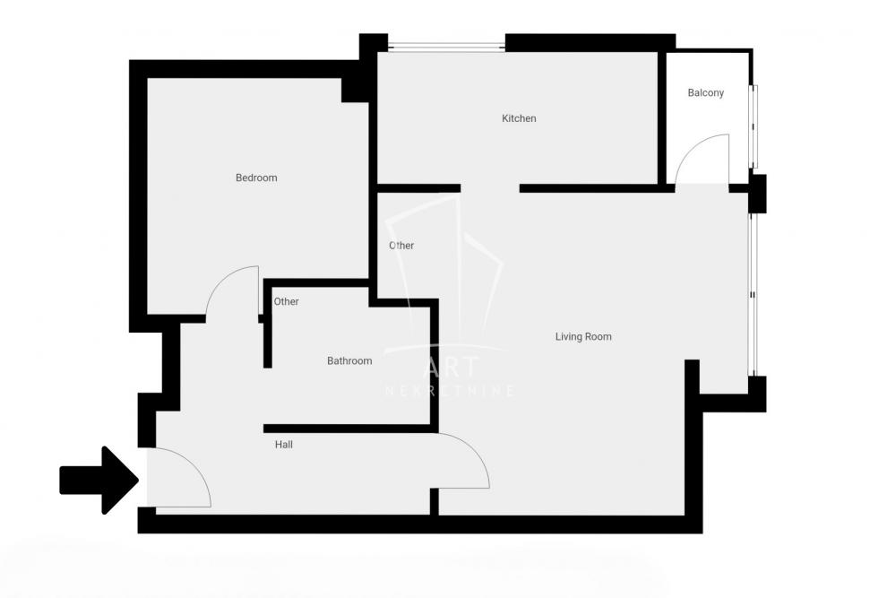 Stan na prodaju u Beogradu, Konjarnik, dvosoban, 47m2, cena 188000 evra