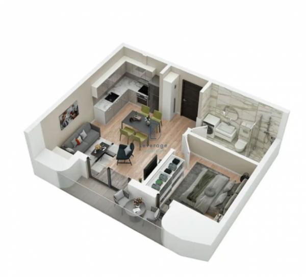 Stan na prodaju u Beogradu, Pašino brdo, dvosoban, 40m2, cena 159081 evra