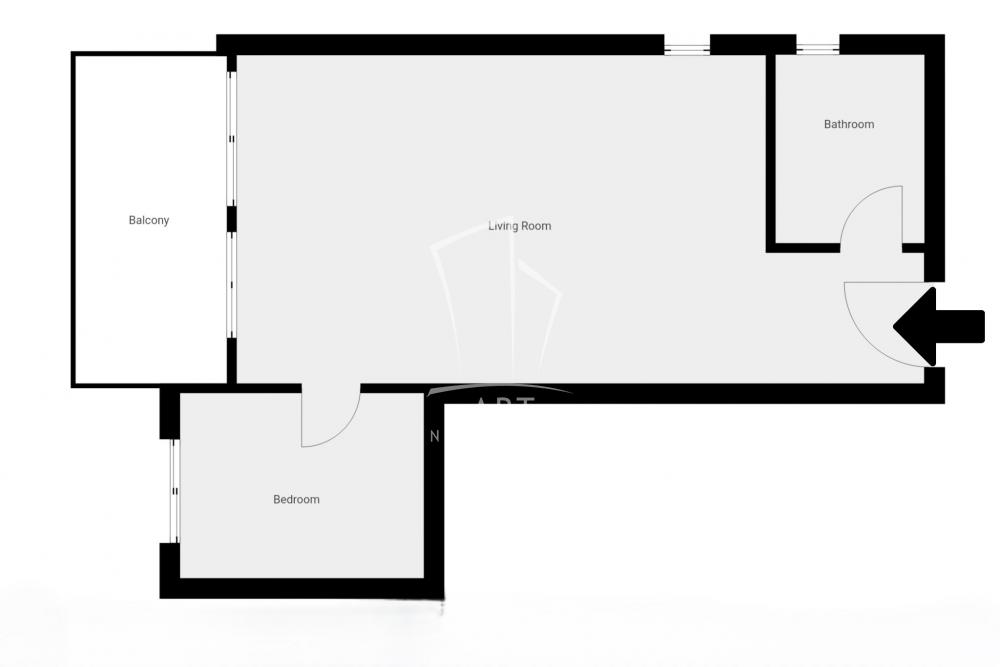 Stan na prodaju u Beogradu, Borča, jednoiposoban, 42m2, cena 99000 evra