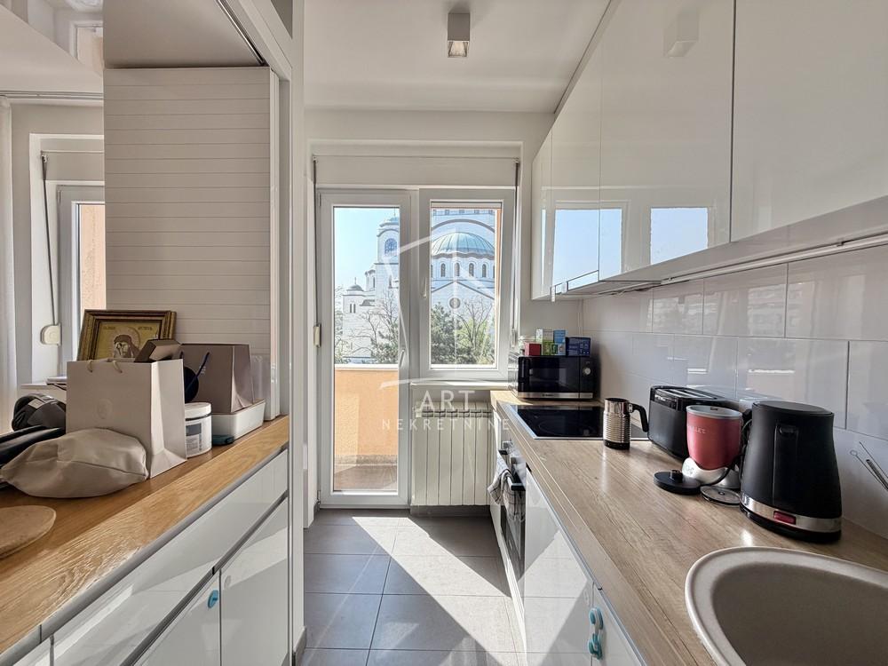 Stan na prodaju u Beogradu, Vračar (Hram), dvosoban, 63m2, cena 445000 evra