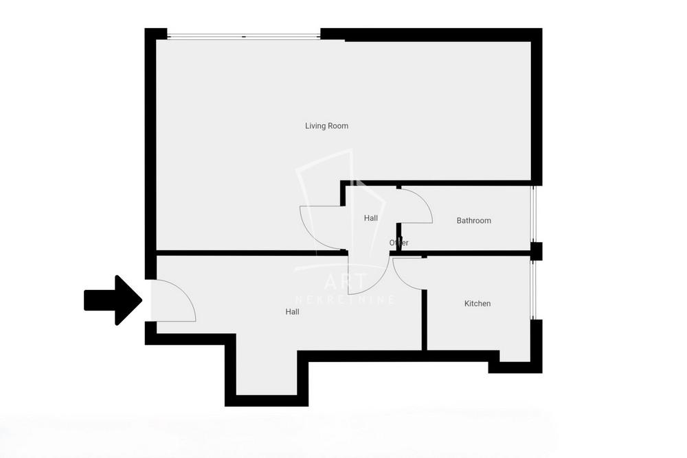 Stan na prodaju u Beogradu, Kalenić pijaca, dvosoban, 53m2, cena 235000 evra