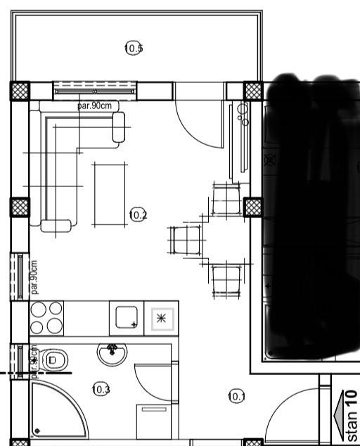 Stan na prodaju u Beogradu, Čukarica, jednoiposoban, 35m2, cena 66000 evra