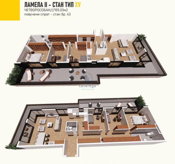 Stan na prodaju u Beogradu, Bulevar kralja Aleksandra, cetvorosoban, 155m2, cena 465090 evra