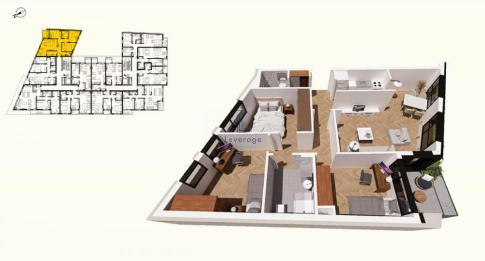 Stan na prodaju u Beogradu, Bulevar kralja Aleksandra, troiposoban, 73m2, cena 221250 evra